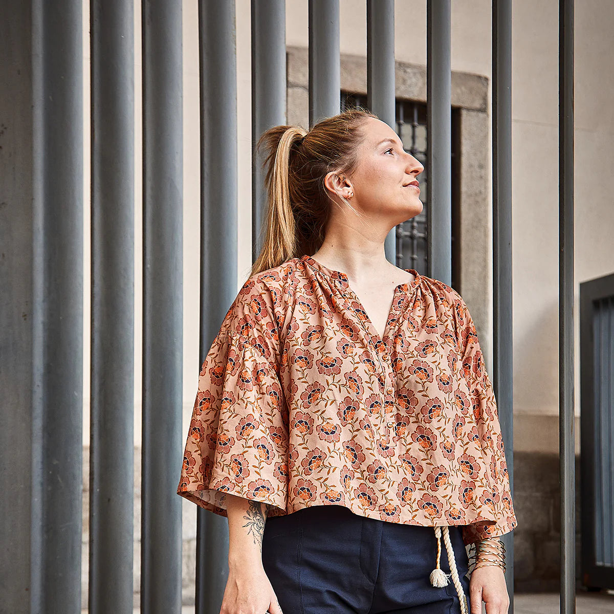 Blouse ou Robe OKINAWA - Patron de couture pochette - IKATEE Patron de couture Ikatee | Gaspard et Léonie Tissus en ligne et Mercerie à Toulouse