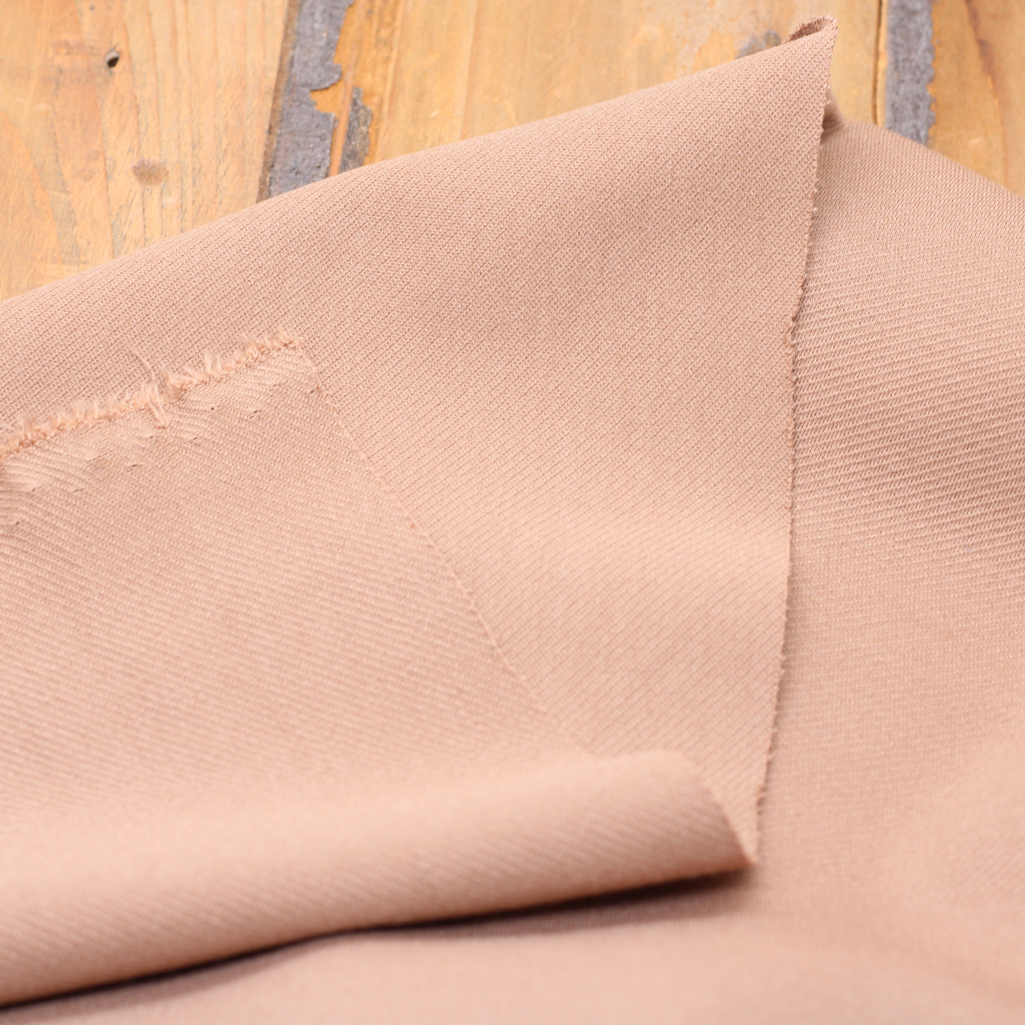 Tissu Jersey Milano Twill uni - Beige (Vendu x10cm) Tissus L'atelier de Gaspard et Léonie | Gaspard et Léonie Tissus en ligne et Mercerie à Toulouse